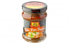 Real Thai Tom Yum Suppen Paste   Glass Jar  227 grams